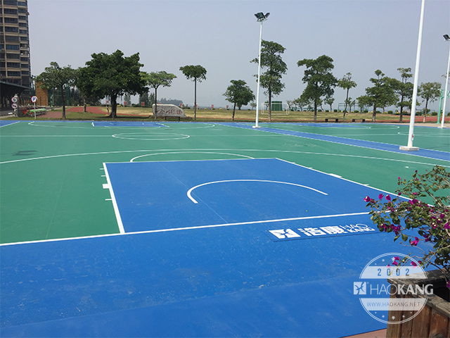 厦门某室外篮球场