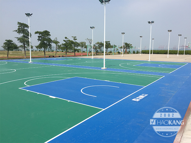 厦门某室外篮球场