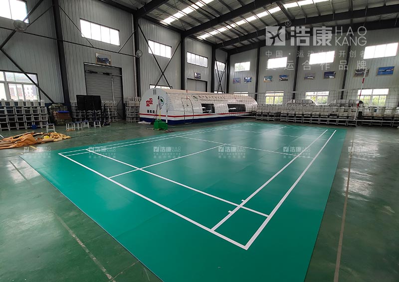 四川南江县小河职业中学羽毛球场